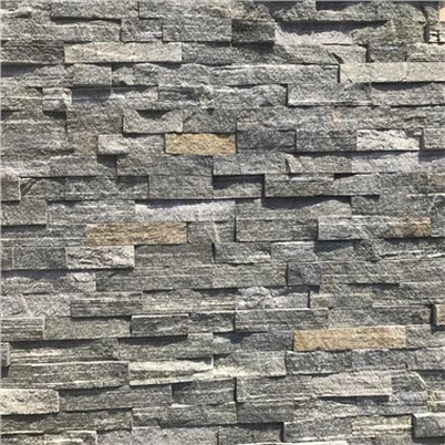 Panouri decorative de perete din piatră cuarț gri JRE-006